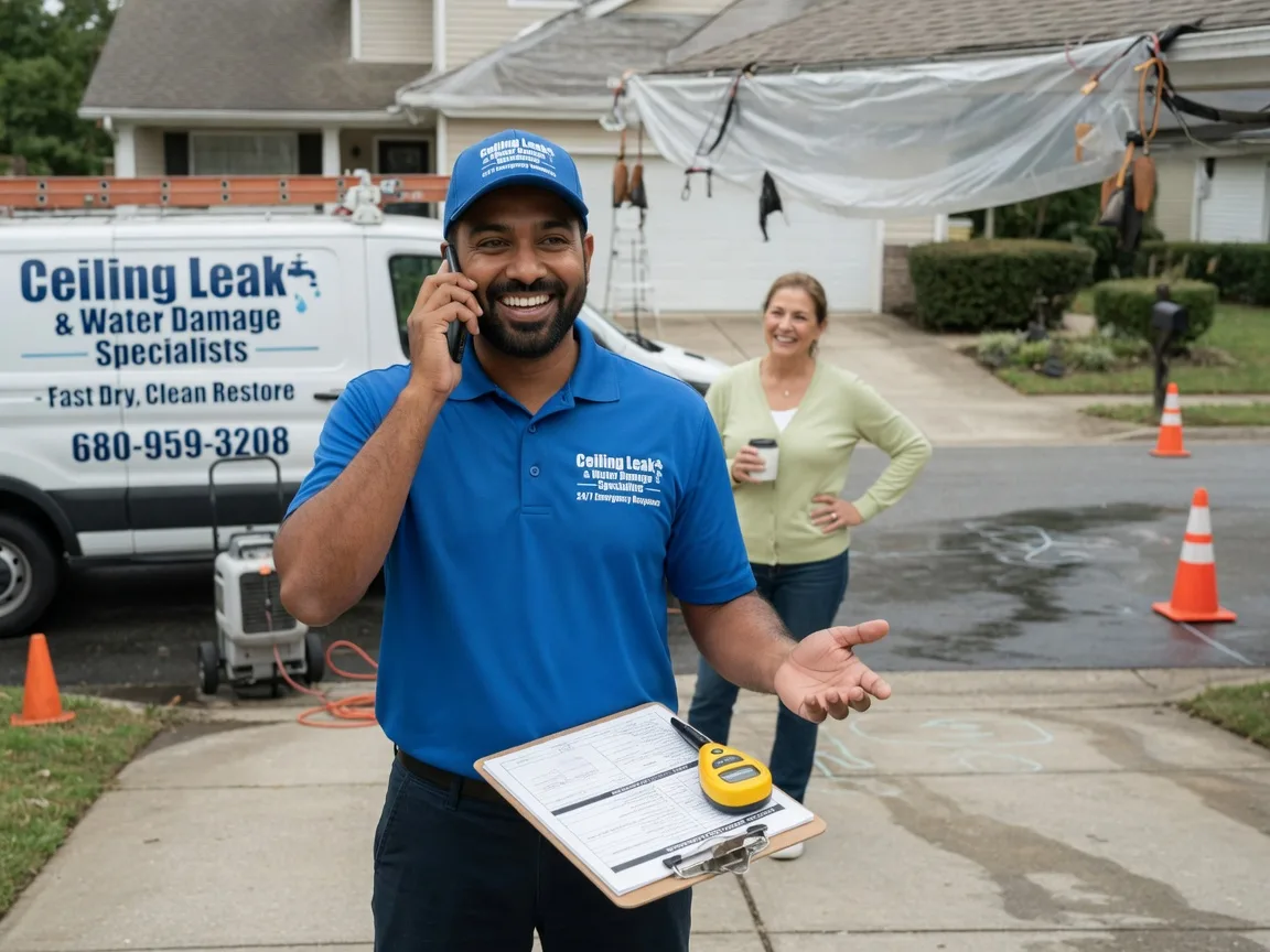Ceiling Leak Cleanup Savannah, TN FAQs